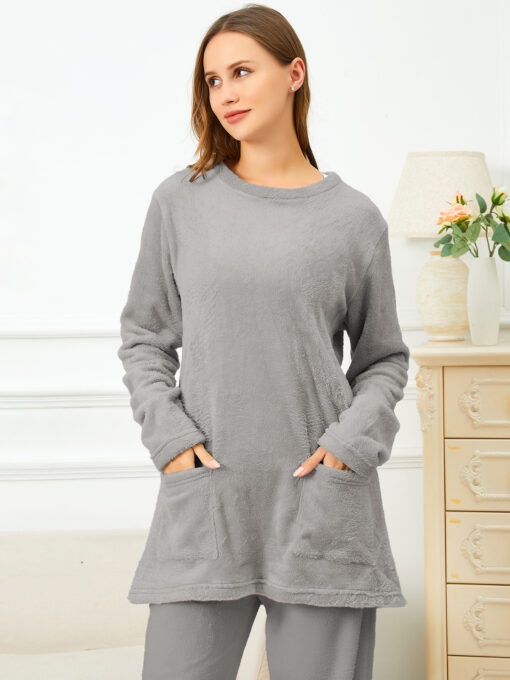 Women's round-neck home wear top