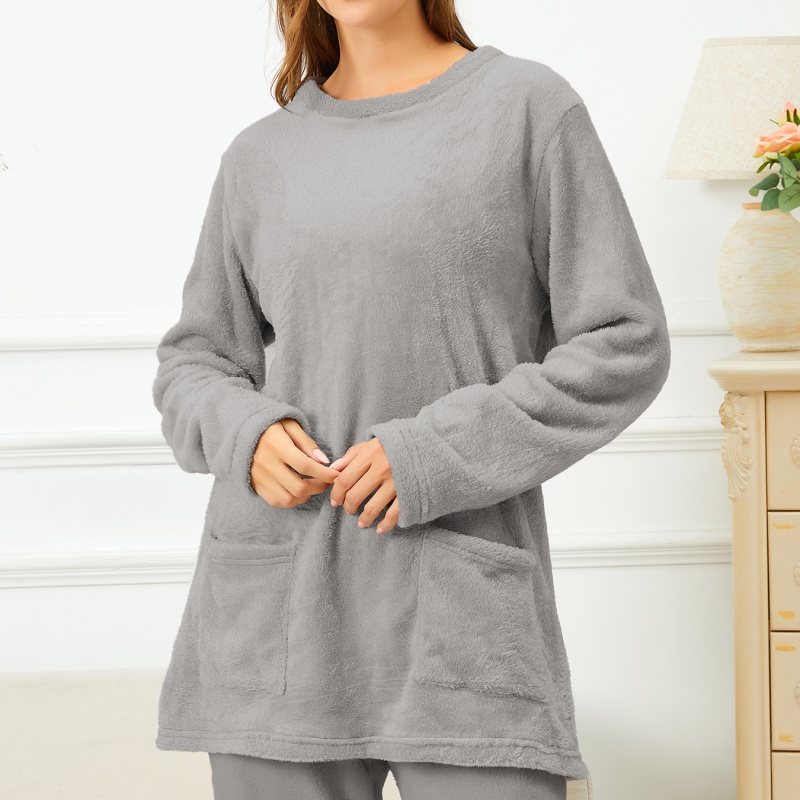 Women's round-neck home wear top - Image 6