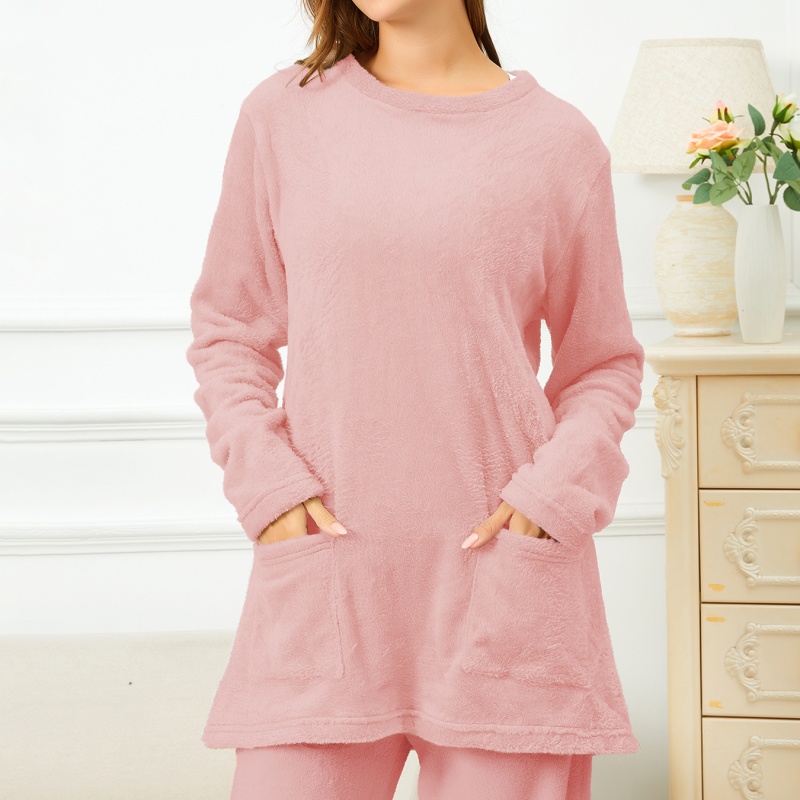 Women's round-neck home wear top - Image 4