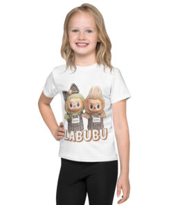POP MART Labubu Printing Kids crew neck t-shirt P1-34