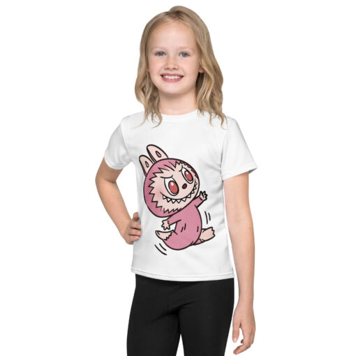 POP MART Labubu Printing Kids crew neck t-shirt P2-3