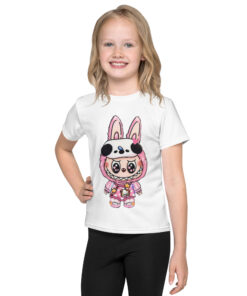 POP MART Labubu Printing Kids crew neck t-shirt P1-72