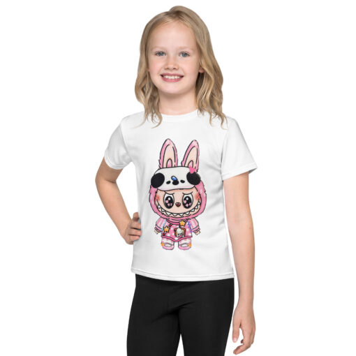 POP MART Labubu Printing Kids crew neck t-shirt P1-72