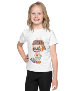 POP MART Labubu Printing Kids crew neck t-shirt P1-9