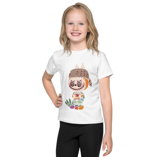 POP MART Labubu Printing Kids crew neck t-shirt P1-9