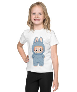 POP MART Labubu Printing Kids crew neck t-shirt P3-88