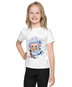 POP MART Labubu Printing Kids crew neck t-shirt P1-93