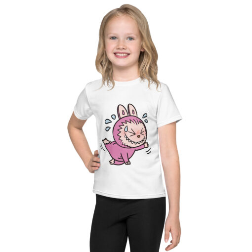 POP MART Labubu Printing Kids crew neck t-shirt P2-2