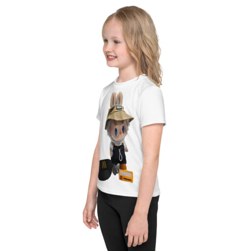 POP MART Labubu Printing Kids crew neck t-shirt P1-74 - Image 3
