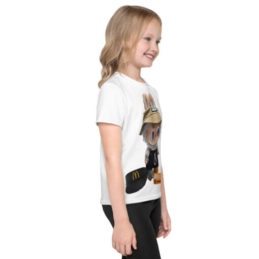 POP MART Labubu Printing Kids crew neck t-shirt P1-74 - Image 4