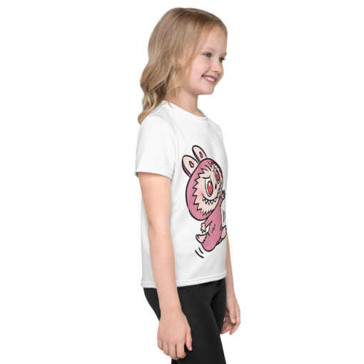 POP MART Labubu Printing Kids crew neck t-shirt P2-3 - Image 4