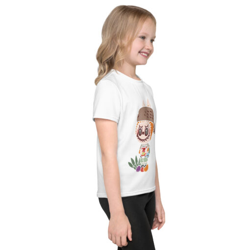 POP MART Labubu Printing Kids crew neck t-shirt P1-9 - Image 4