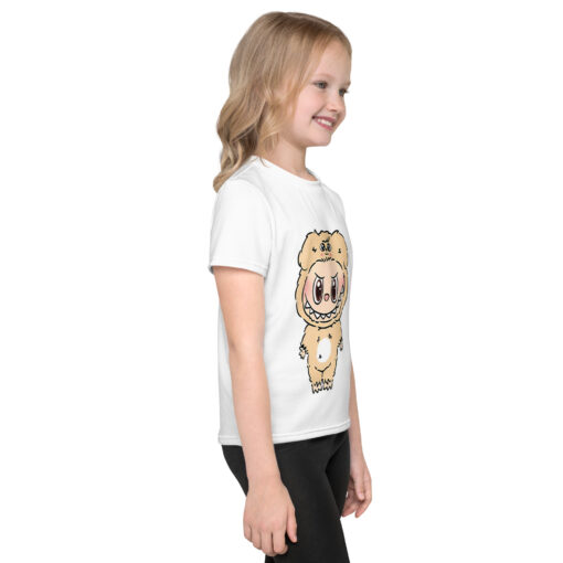 POP MART Labubu Printing Kids crew neck t-shirt P3-48 - Image 4