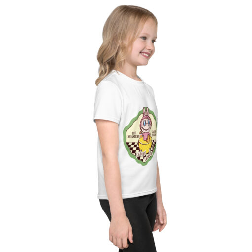 POP MART Labubu Printing Kids crew neck t-shirt P1-183 - Image 4