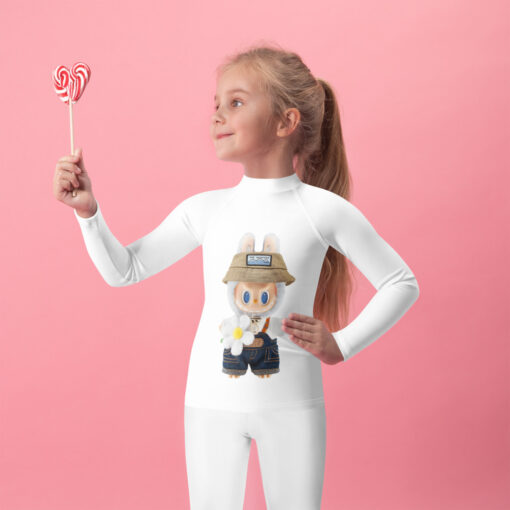 POP MART Labubu Printing Kids Rash Guard P1-50