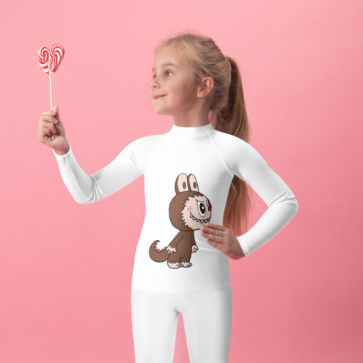 POP MART Labubu Printing Kids Rash Guard P1-141