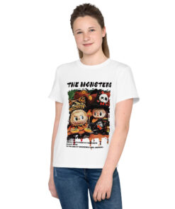 POP MART Labubu Printing Youth crew neck t-shirt P0-20