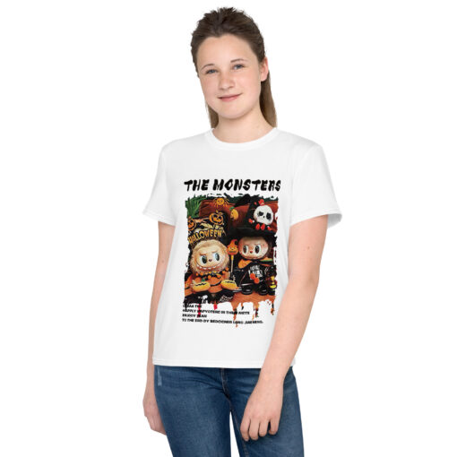 POP MART Labubu Printing Youth crew neck t-shirt P0-20