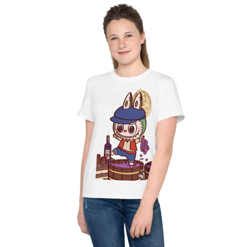 POP MART Labubu Printing Youth crew neck t-shirt P1-30