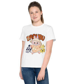 POP MART Labubu Printing Youth crew neck t-shirt P1-207