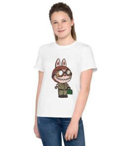 POP MART Labubu Printing Youth crew neck t-shirt P1-164