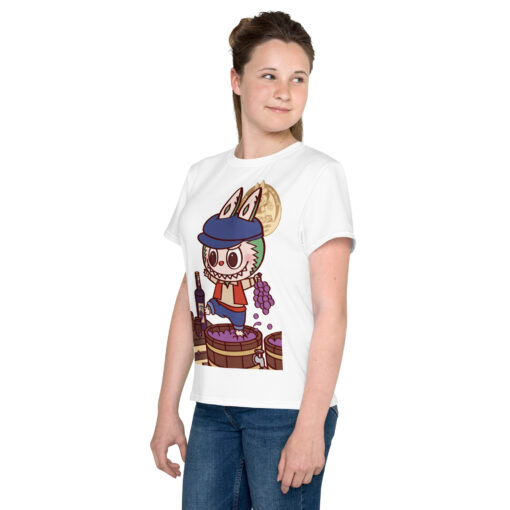 POP MART Labubu Printing Youth crew neck t-shirt P1-30 - Image 3