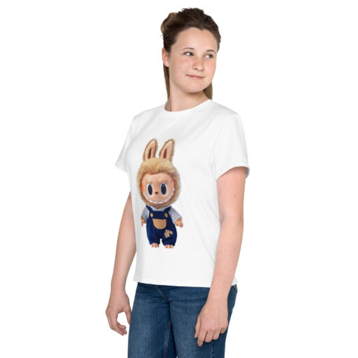 POP MART Labubu Printing Youth crew neck t-shirt P1-31 - Image 3