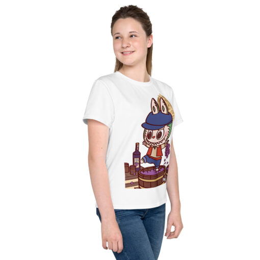 POP MART Labubu Printing Youth crew neck t-shirt P1-30 - Image 4