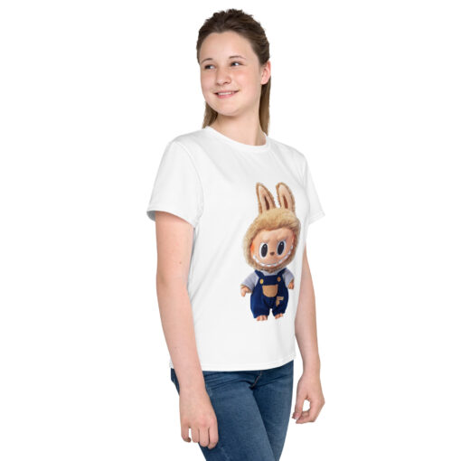 POP MART Labubu Printing Youth crew neck t-shirt P1-31 - Image 4