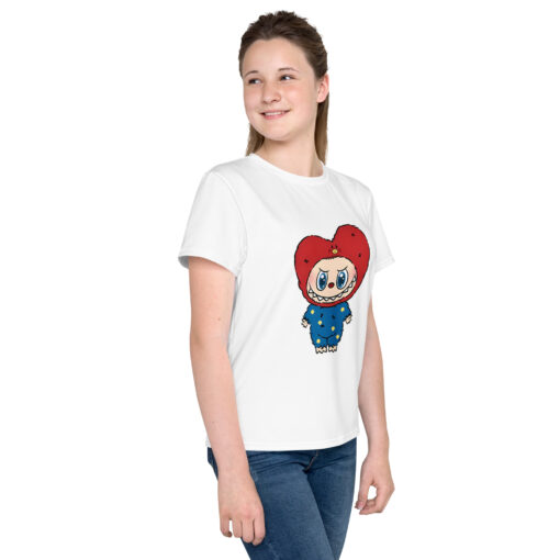 POP MART Labubu Printing Youth crew neck t-shirt P3-75 - Image 4