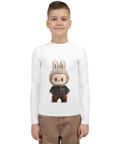 POP MART Labubu Printing Youth Rash Guard P1-20