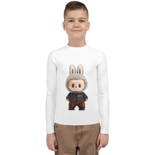 POP MART Labubu Printing Youth Rash Guard P1-20