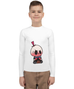 POP MART Labubu Printing Youth Rash Guard P2-19