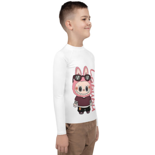 POP MART Labubu Printing Youth Rash Guard P1-15 - Image 4