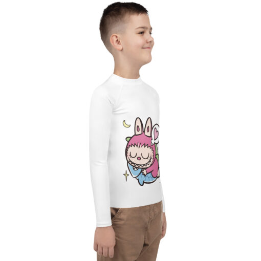 POP MART Labubu Printing Youth Rash Guard P1-115 - Image 4