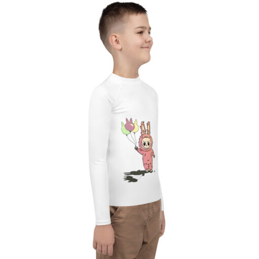 POP MART Labubu Printing Youth Rash Guard P1-91 - Image 4