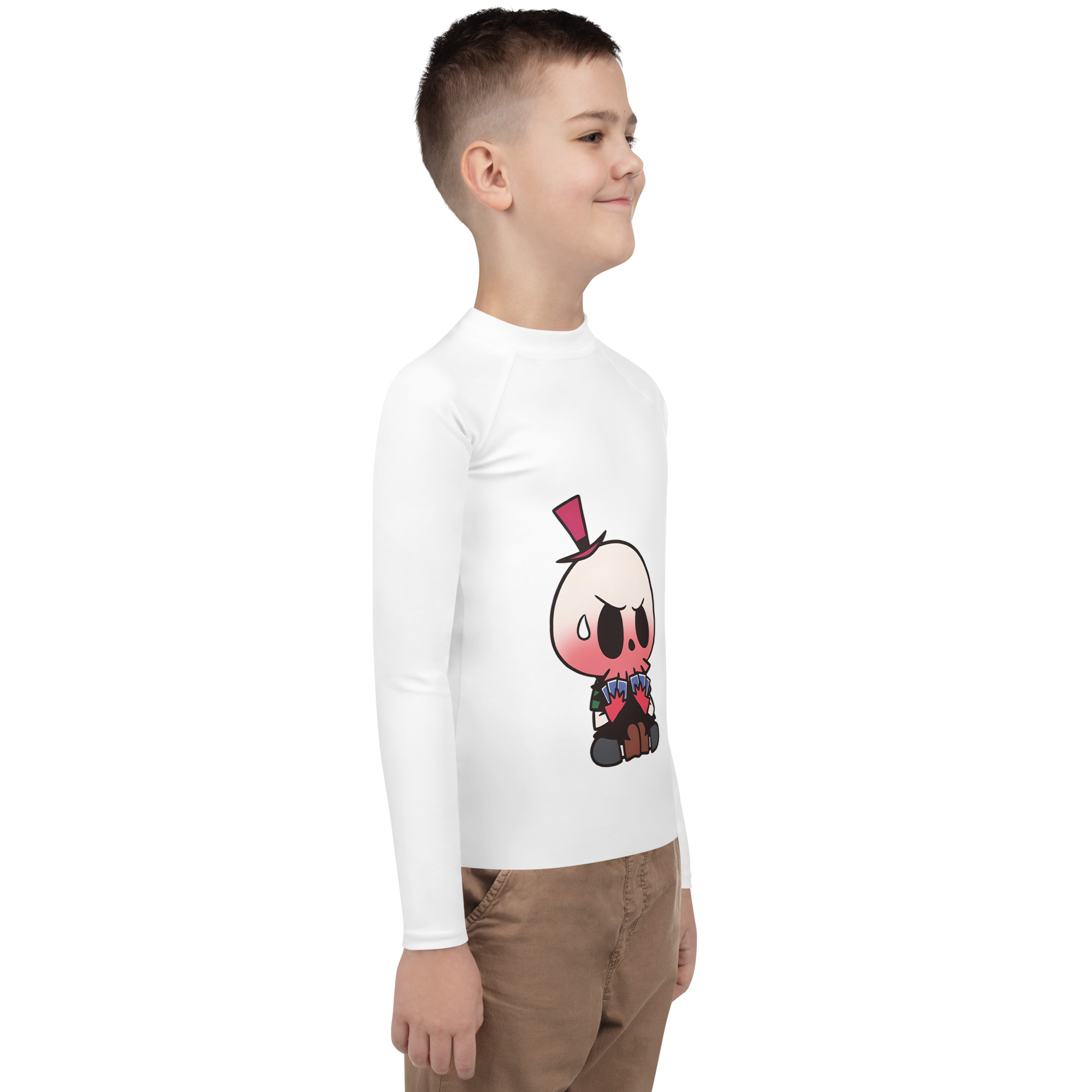 POP MART Labubu Printing Youth Rash Guard P2-19 - Image 4