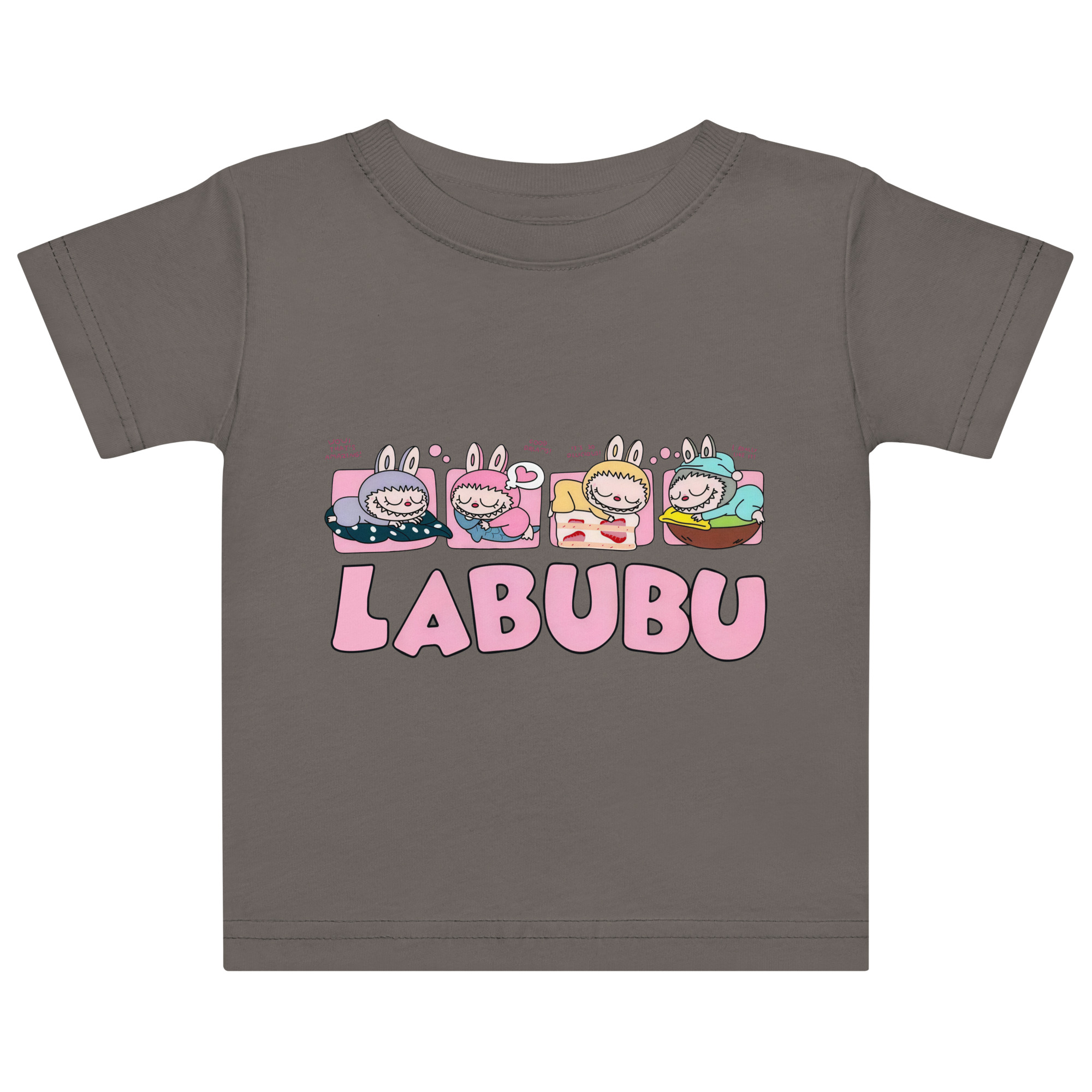 POP MART Labubu Printing Baby jersey t-shirt P1-173 - Image 5