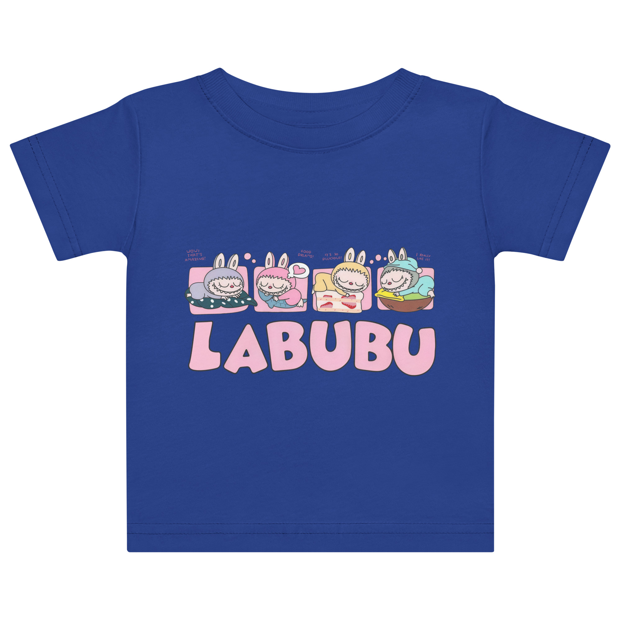 POP MART Labubu Printing Baby jersey t-shirt P1-173 - Image 3