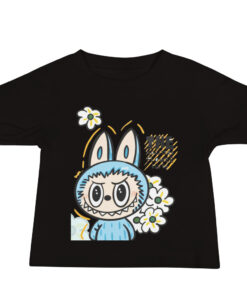 POP MART Labubu Printing Baby Jersey Short Sleeve Tee P1-48
