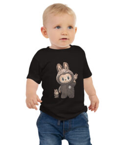 POP MART Labubu Printing Baby Jersey Short Sleeve Tee P1-77