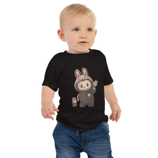 POP MART Labubu Printing Baby Jersey Short Sleeve Tee P1-77