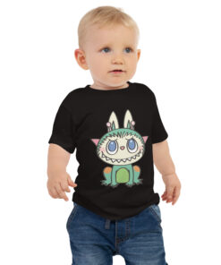 POP MART Labubu Printing Baby Jersey Short Sleeve Tee P1-166