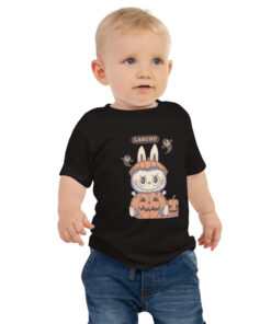 POP MART Labubu Printing Baby Jersey Short Sleeve Tee P1-94