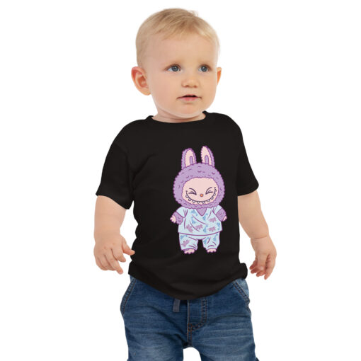 POP MART Labubu Printing Baby Jersey Short Sleeve Tee P3-120