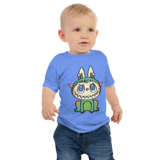 POP MART Labubu Printing Baby Jersey Short Sleeve Tee P1-166 - Image 2