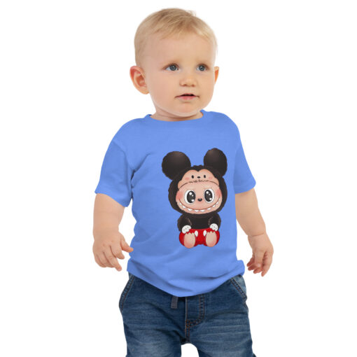 POP MART Labubu Printing Baby Jersey Short Sleeve Tee P3-10 - Image 3