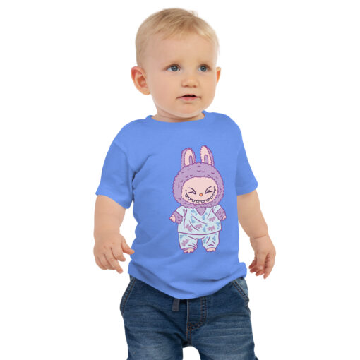 POP MART Labubu Printing Baby Jersey Short Sleeve Tee P3-120 - Image 2