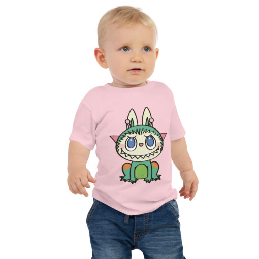 POP MART Labubu Printing Baby Jersey Short Sleeve Tee P1-166 - Image 3
