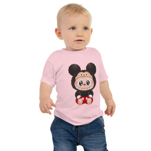 POP MART Labubu Printing Baby Jersey Short Sleeve Tee P3-10